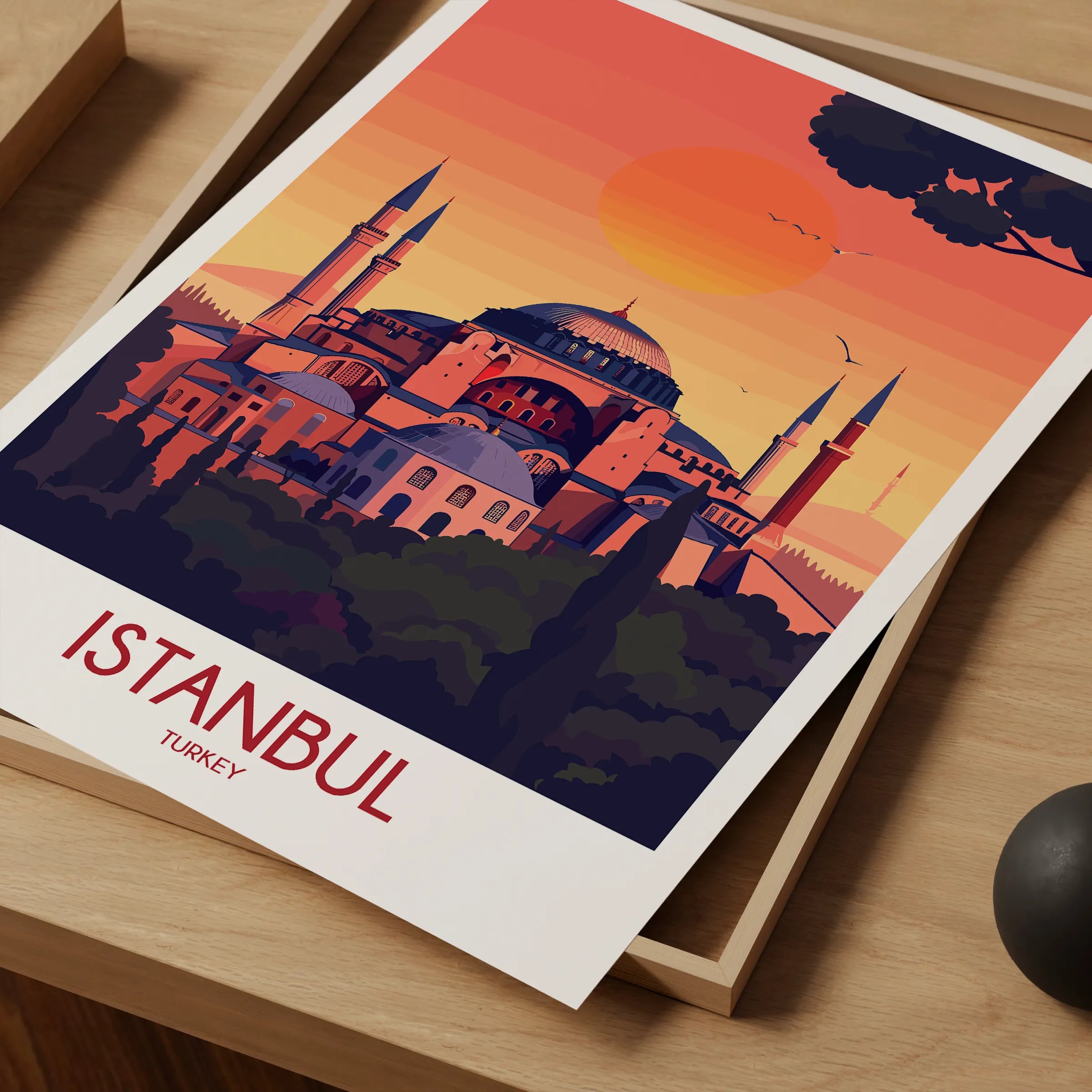 Istanbul Destination Art Gift