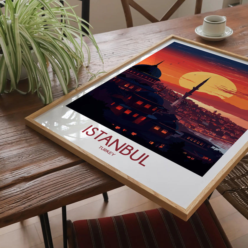 Istanbul Destination Art Gift