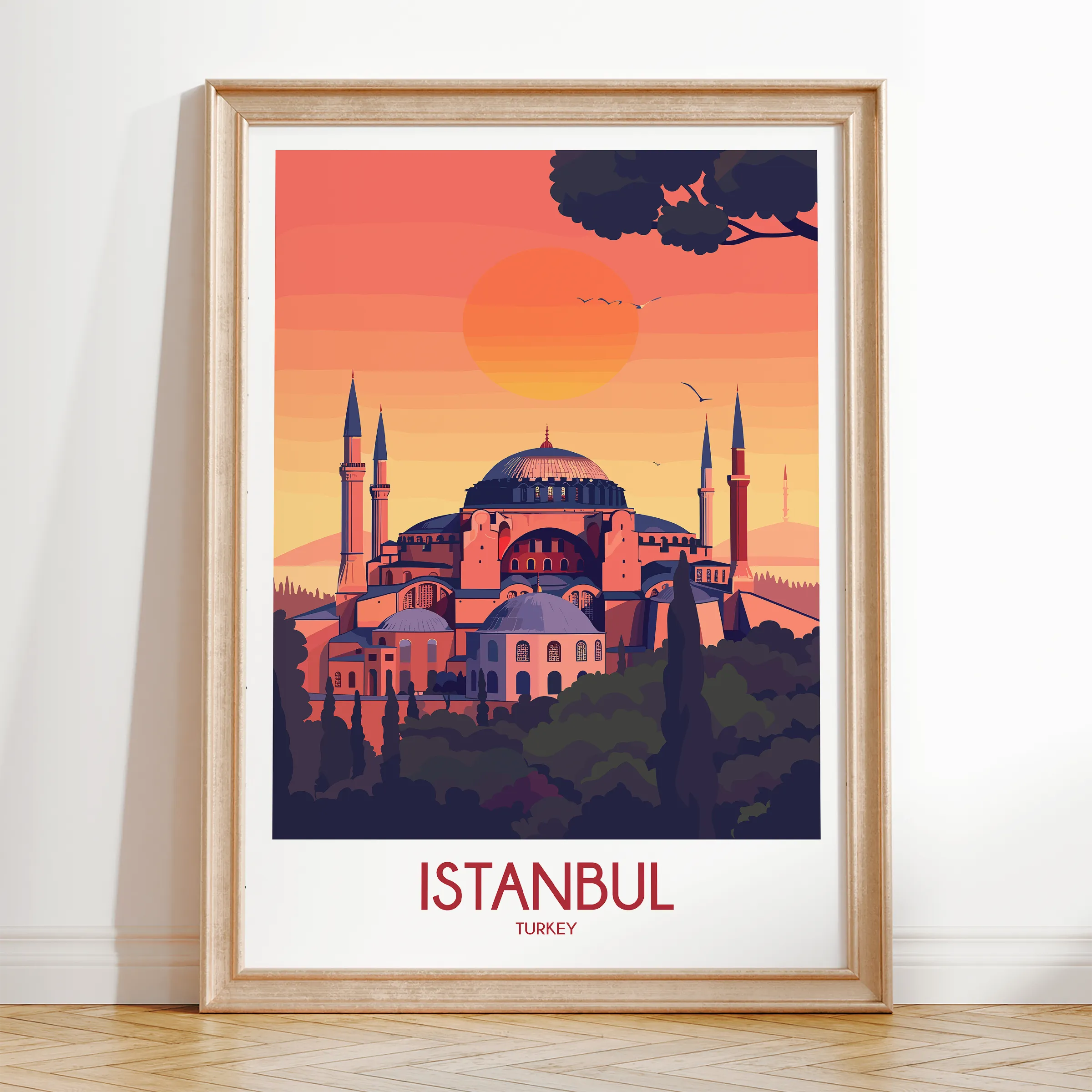 Istanbul Minimalist Wall Art