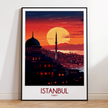 Istanbul Scenic Landscape Art