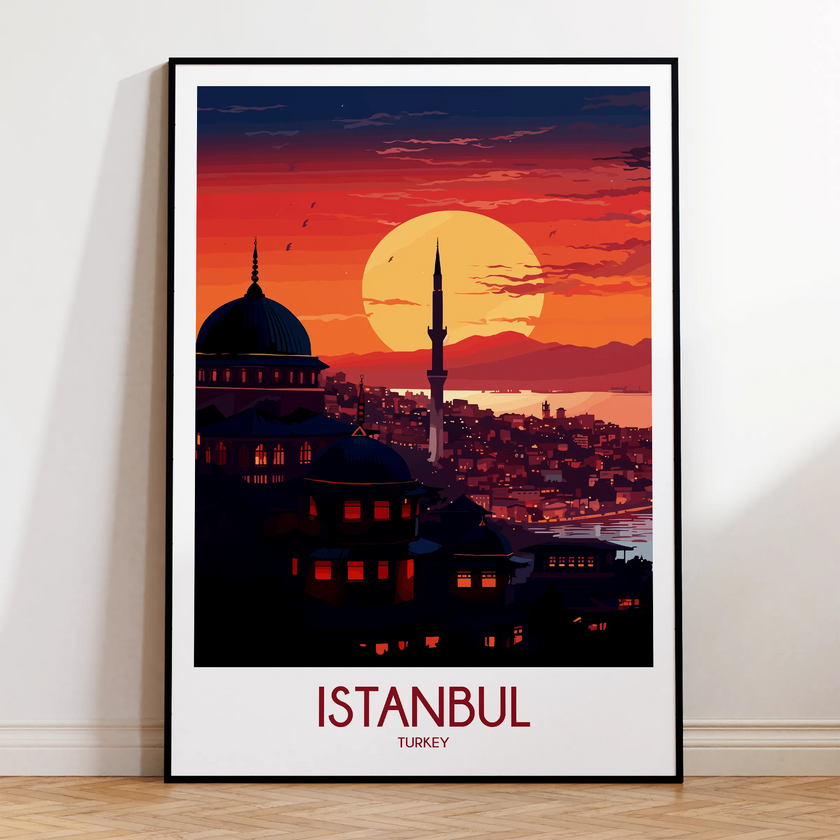 Istanbul Souvenir Poster Print