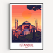 Istanbul Souvenir Poster Print