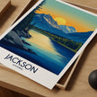 Jackson Retro Travel Illustration