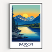 Jackson Scenic Landscape Art
