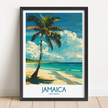 Jamaica Minimalist Wall Art