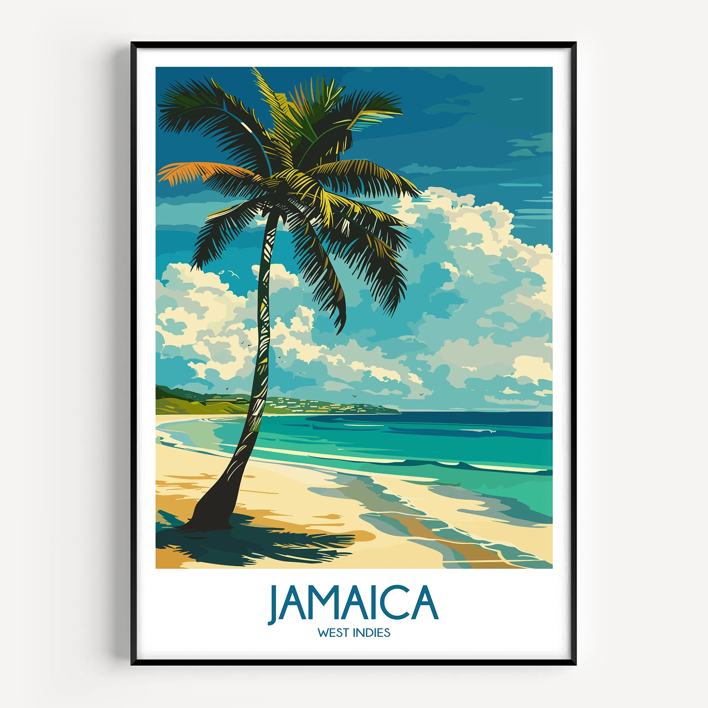 Jamaica Scenic Landscape Art