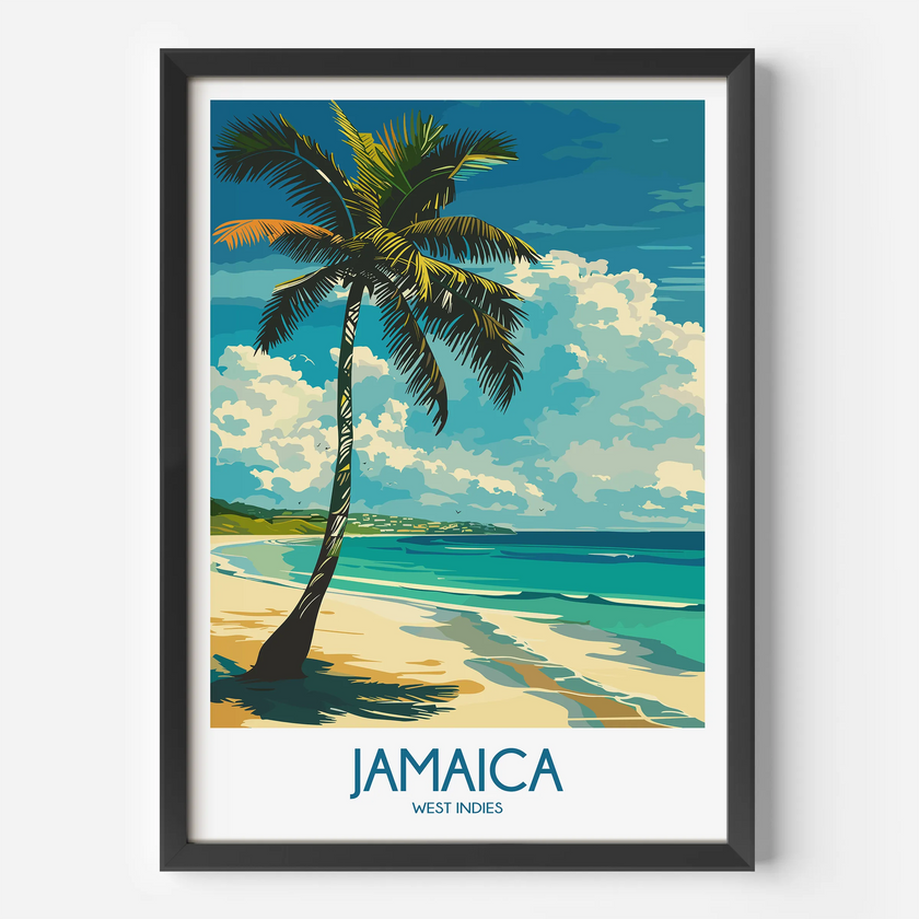 Jamaica Souvenir Poster Print