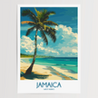 Jamaica Vintage Style Print