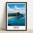 Jersey Destination Art Gift