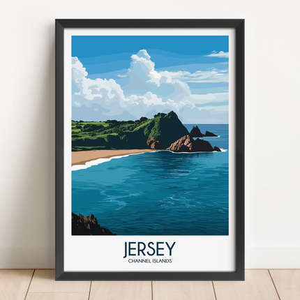 Jersey Destination Art Gift