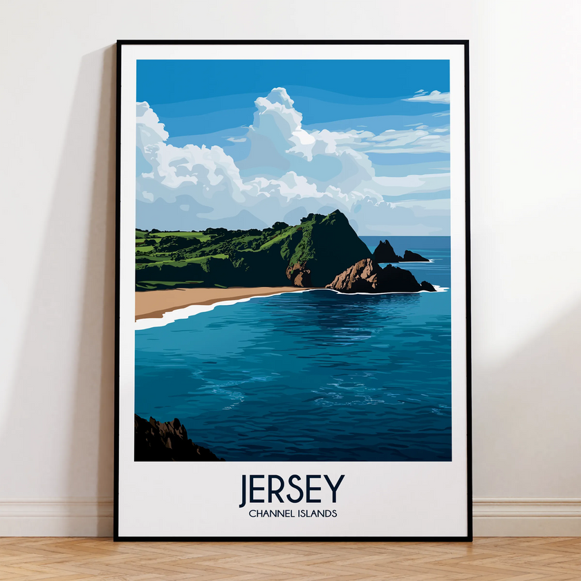Jersey Minimalist Wall Art