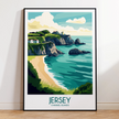 Jersey Minimalist Wall Art