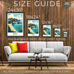 Jersey Modern Travel Poster
