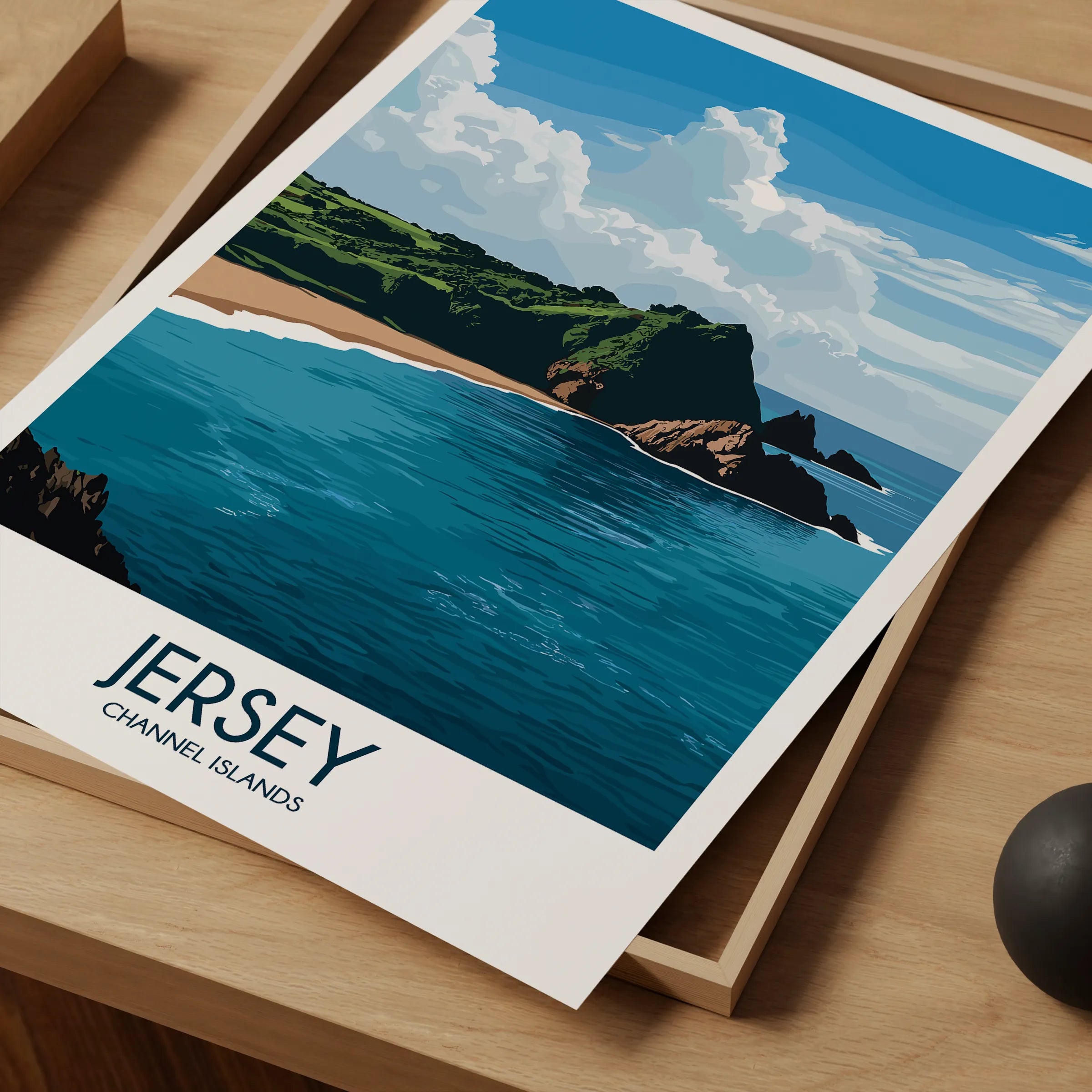 Jersey Scenic Landscape Art