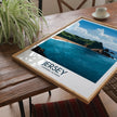 Jersey Souvenir Poster Print