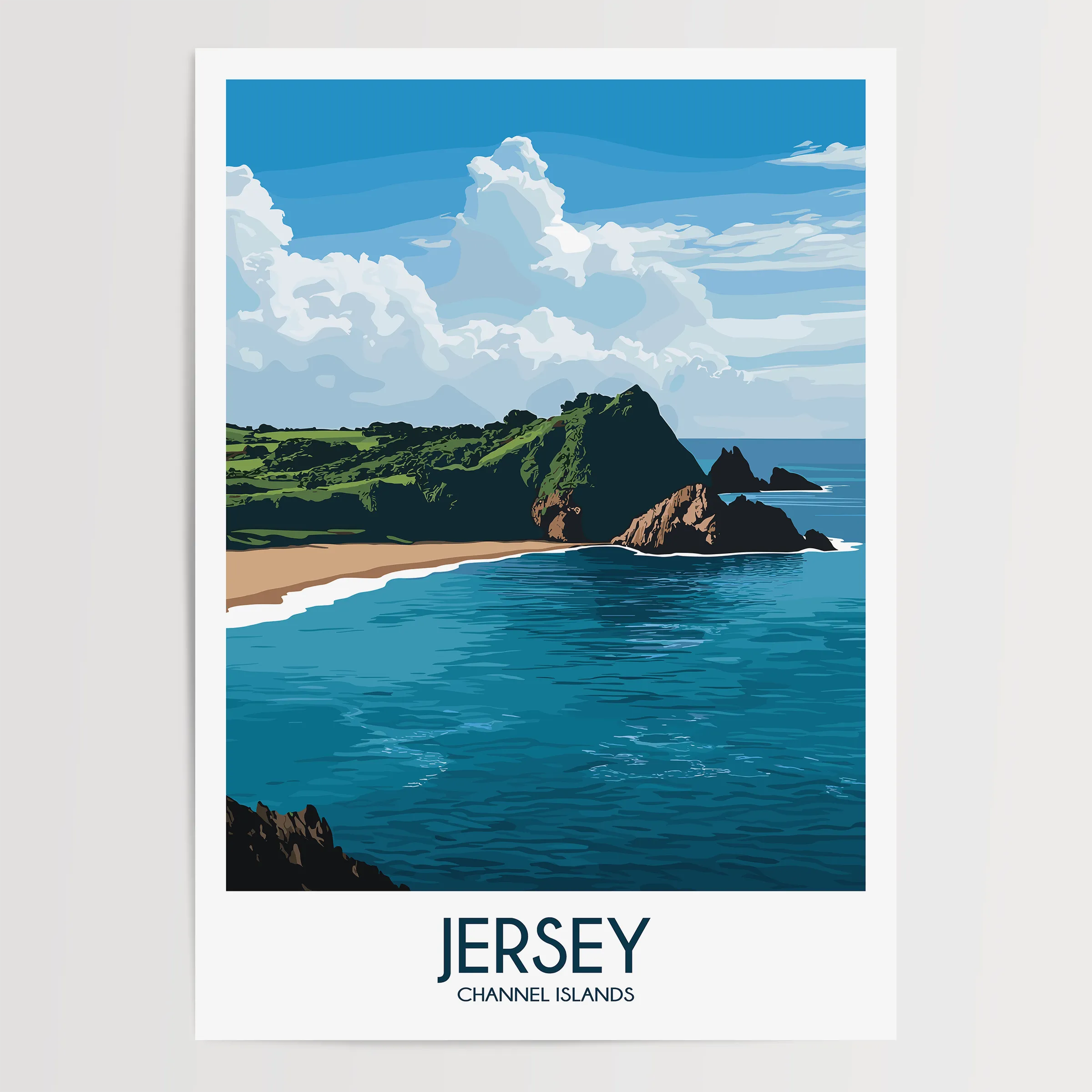 Jersey Travel Memory Gift