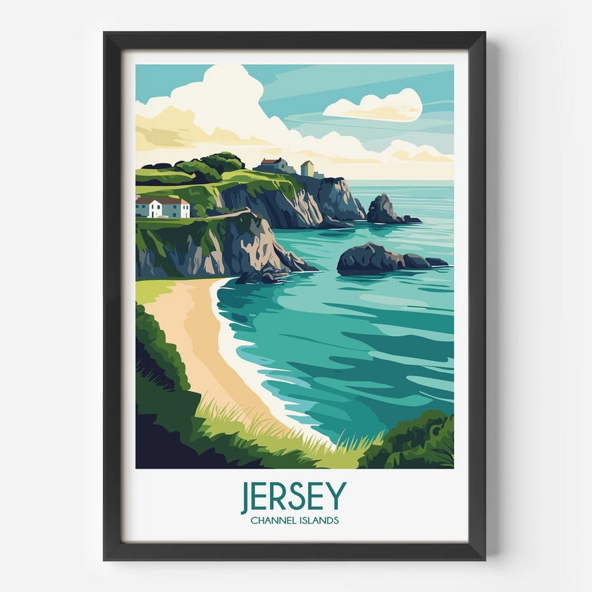 Jersey Travel Memory Gift