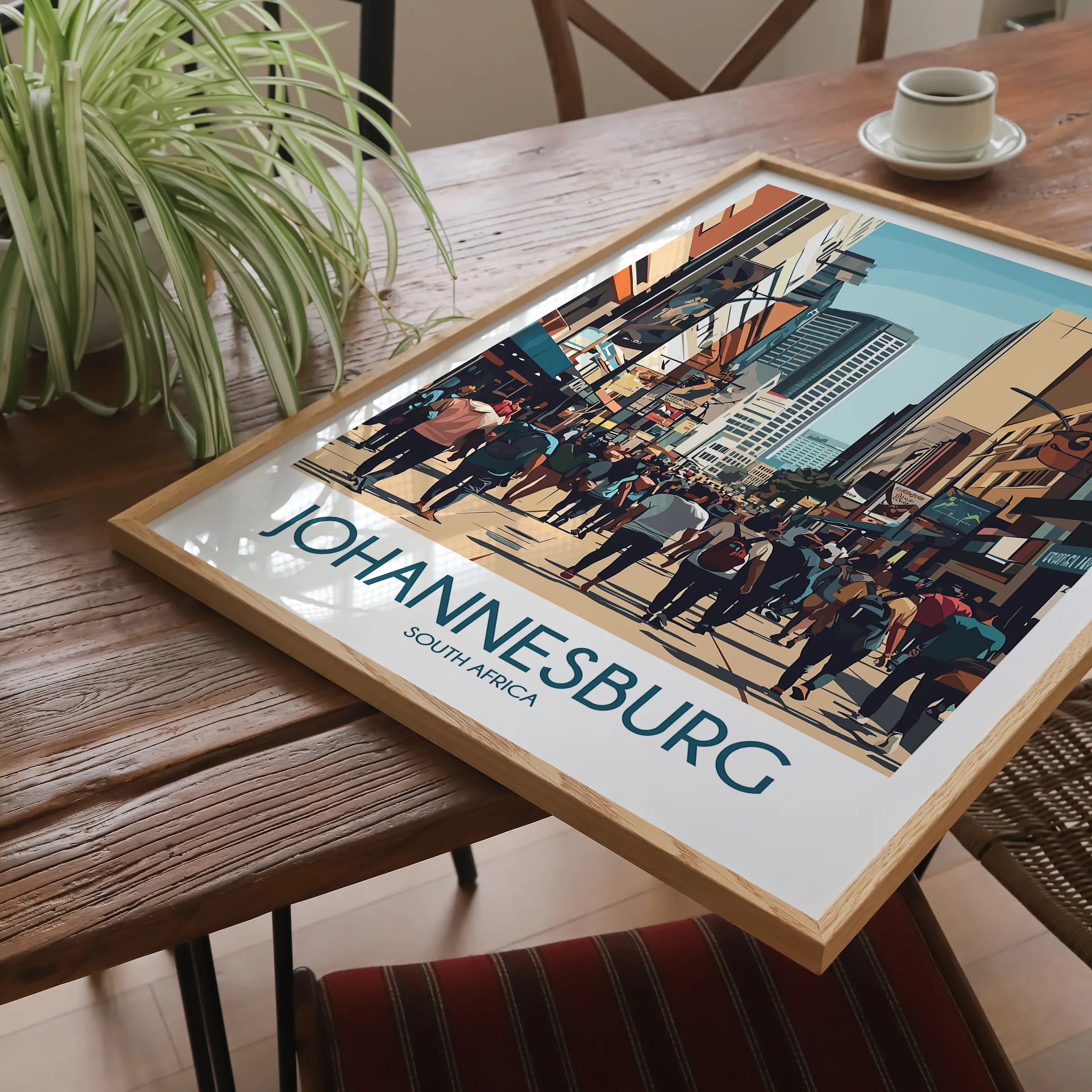 Johannesburg Destination Art Gift