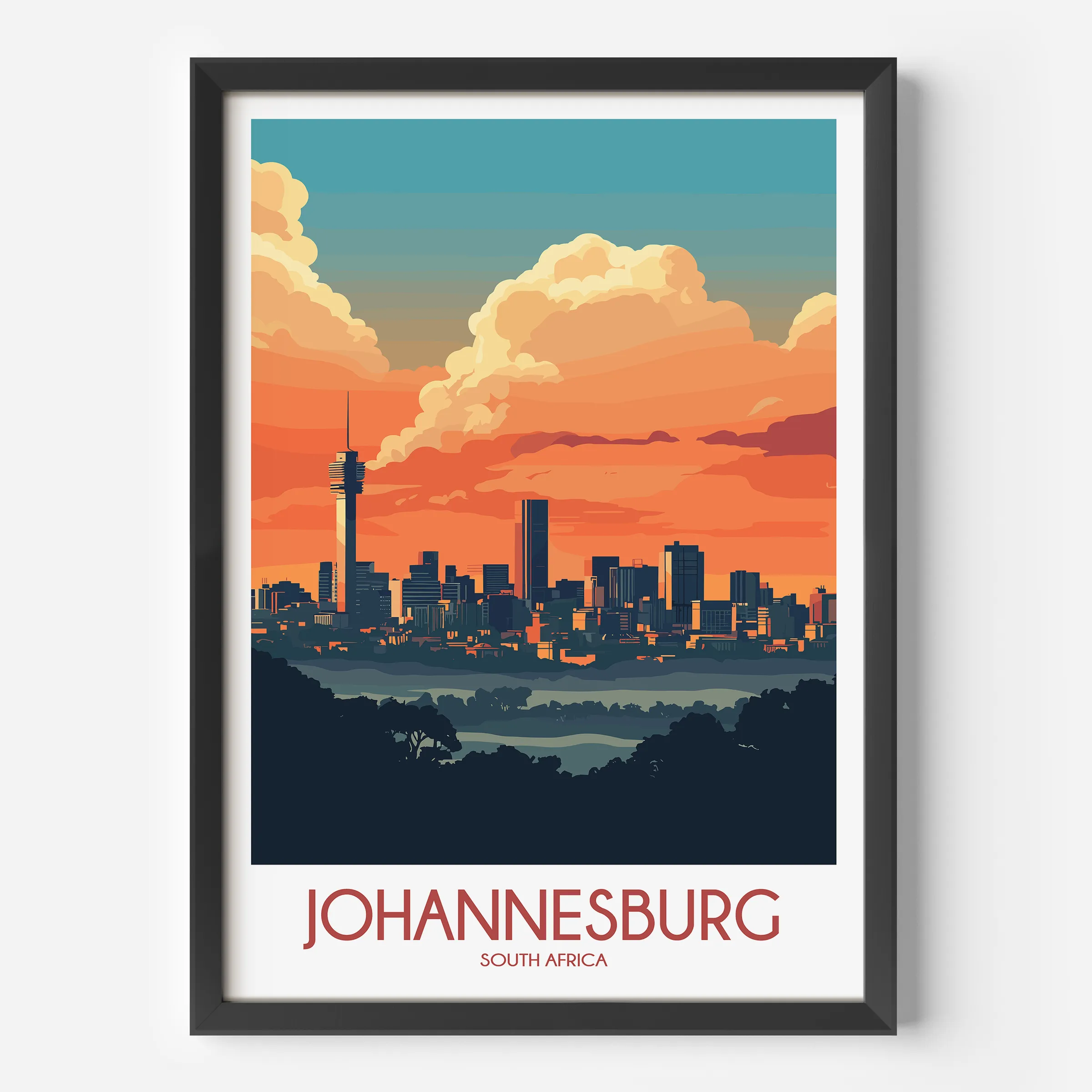 Johannesburg Gallery Quality Print