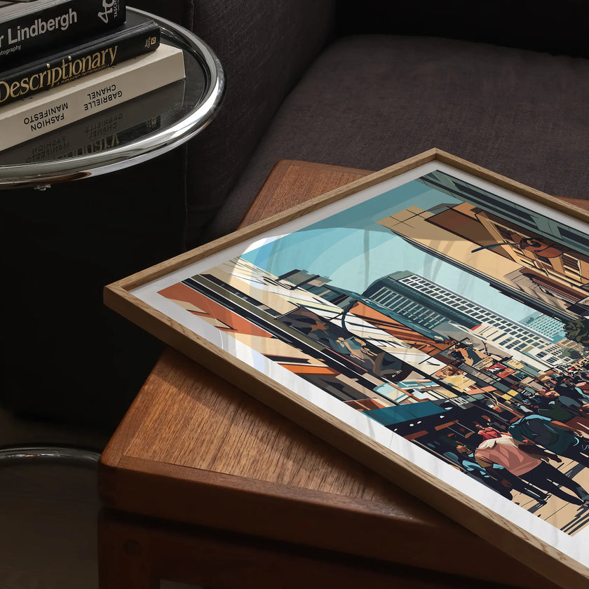 Johannesburg Minimalist Wall Art