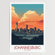 Johannesburg Minimalist Wall Art