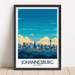 Johannesburg Minimalist Wall Art