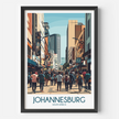 Johannesburg Minimalist Wall Art