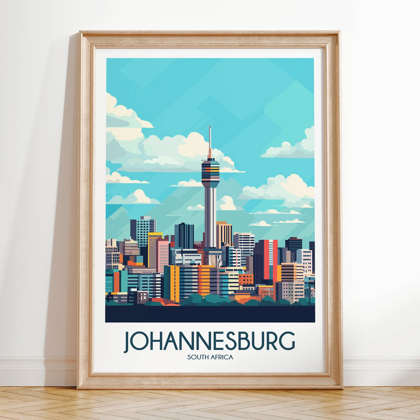 Johannesburg Scenic Landscape Art