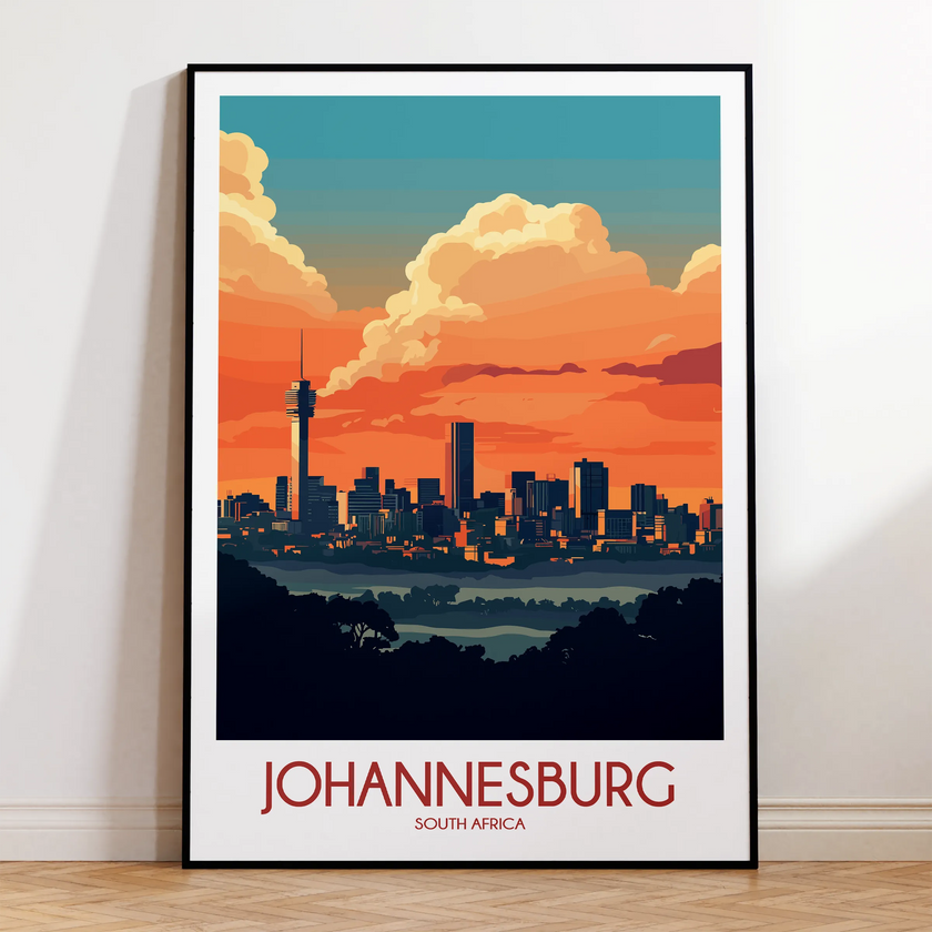 Johannesburg Scenic Landscape Art