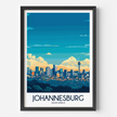 Johannesburg Souvenir Poster Print