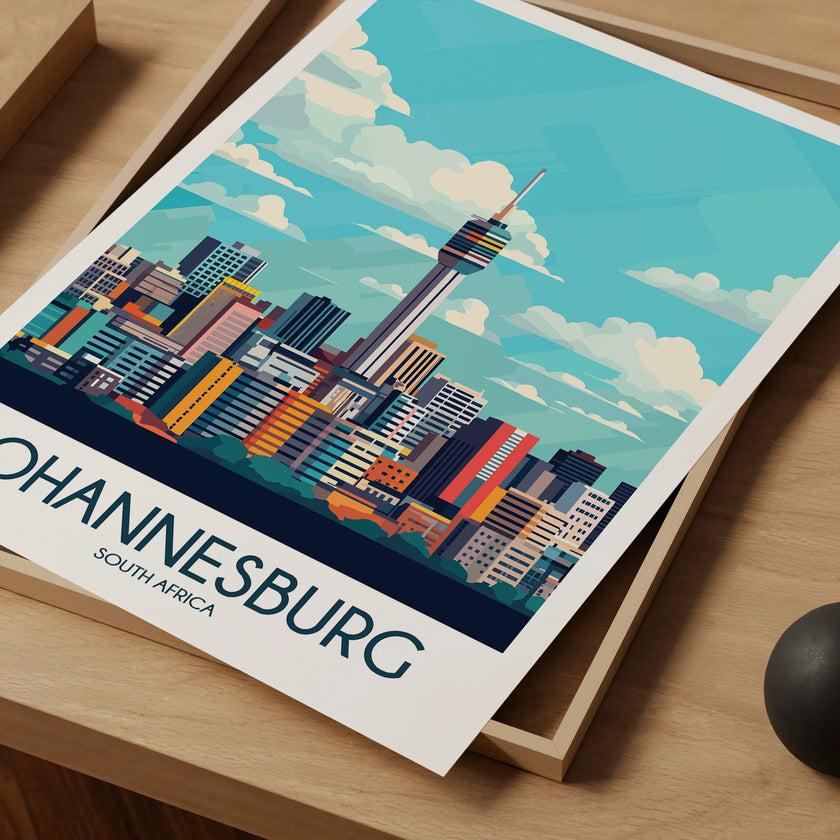 Johannesburg Travel Memory Gift
