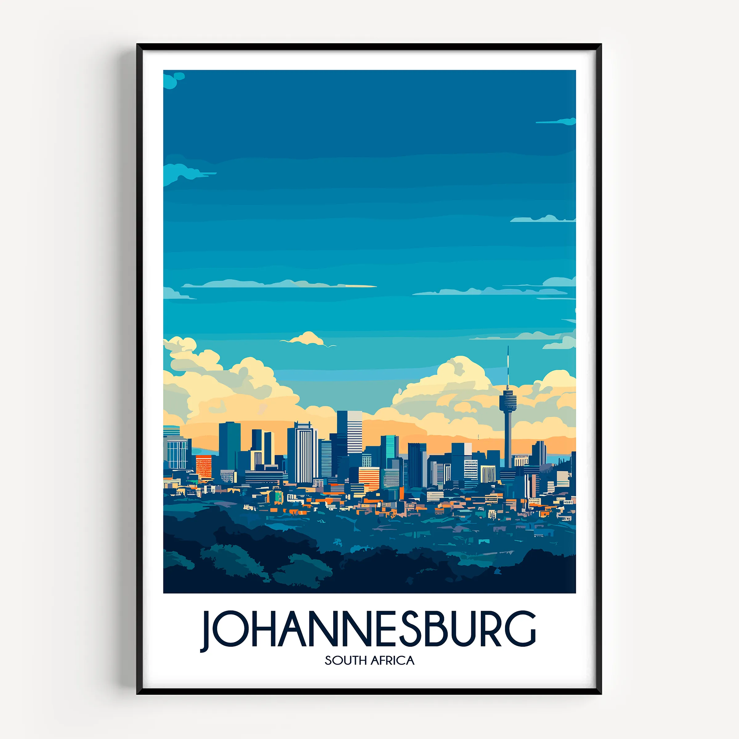 Johannesburg Travel Memory Gift