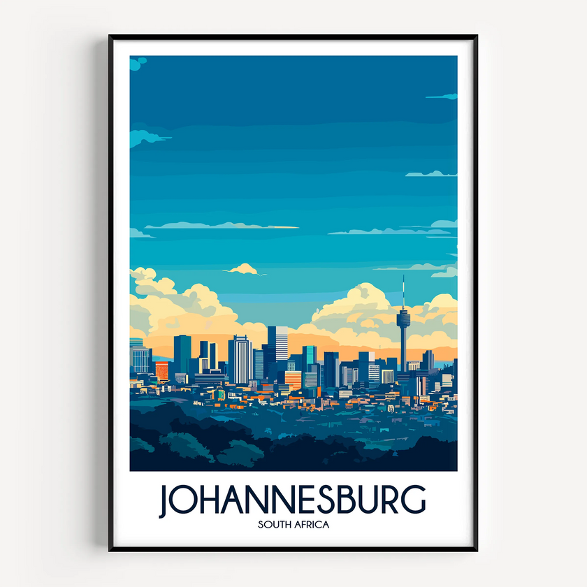 Johannesburg Travel Memory Gift