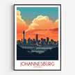 Johannesburg Travel Memory Gift