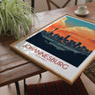 Johannesburg Vintage Style Print