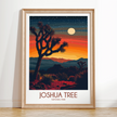 Joshua Tree Modern Travel Poster