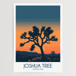 Joshua Tree Modern Travel Poster