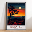 Joshua Tree Retro Travel Illustration