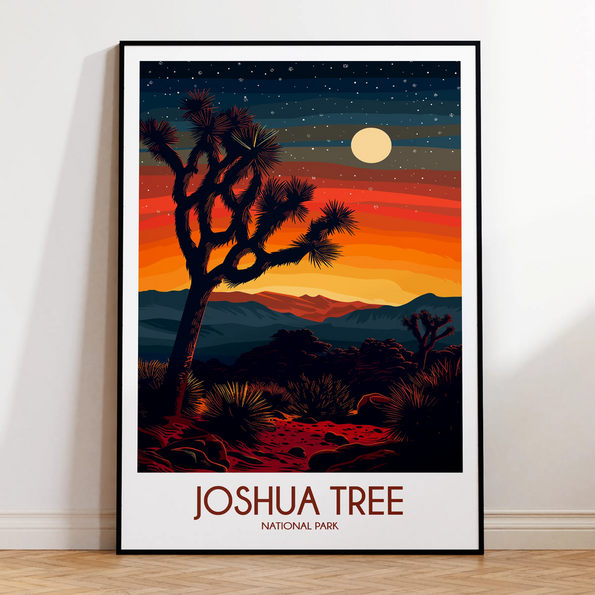 Joshua Tree Scenic Landscape Art
