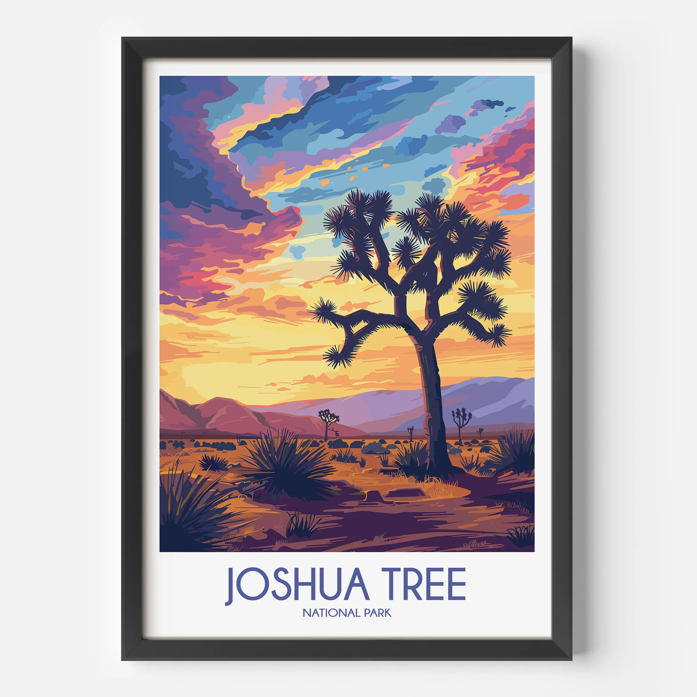 Joshua Tree Souvenir Poster Print