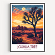 Joshua Tree Vintage Style Print