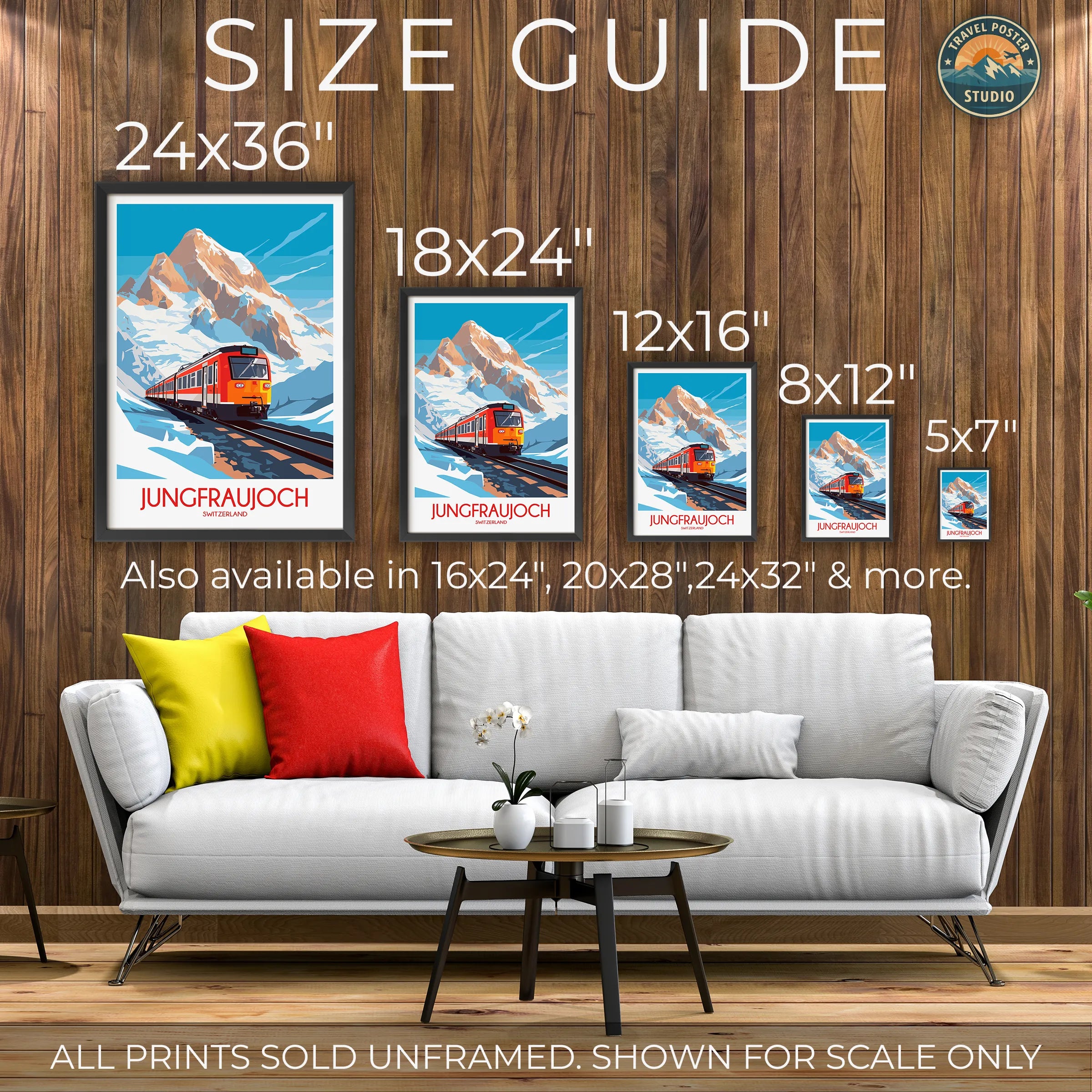 Jungfraujoch Gallery Quality Print