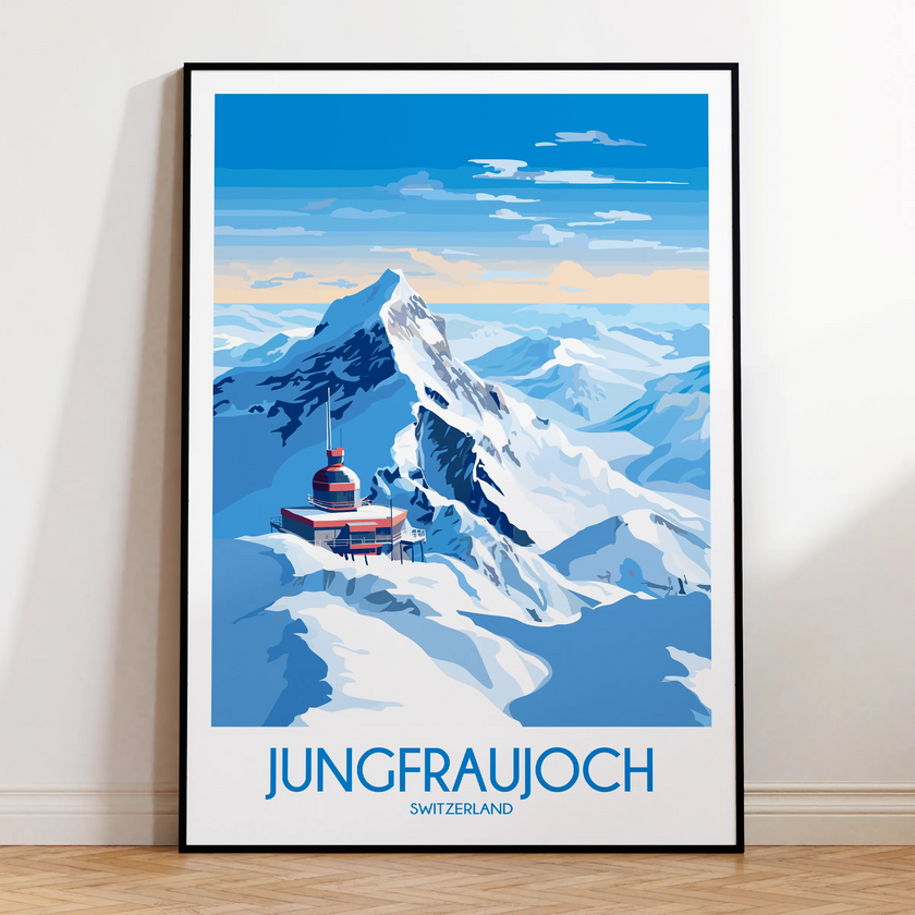 Jungfraujoch Gallery Quality Print