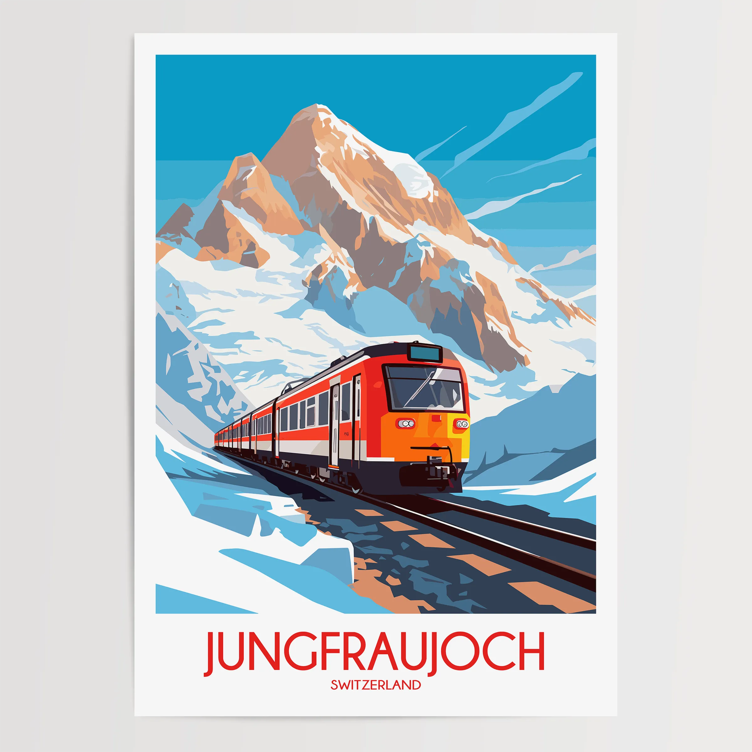 Jungfraujoch Home Office Decor