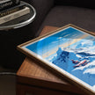 Jungfraujoch Modern Travel Poster
