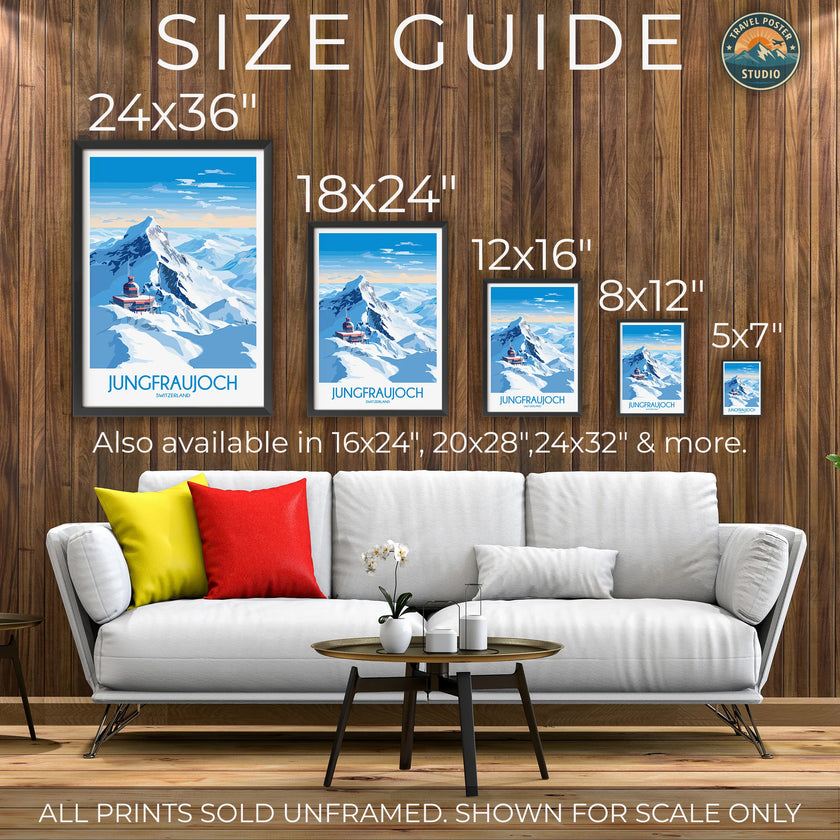 Jungfraujoch Travel Memory Gift