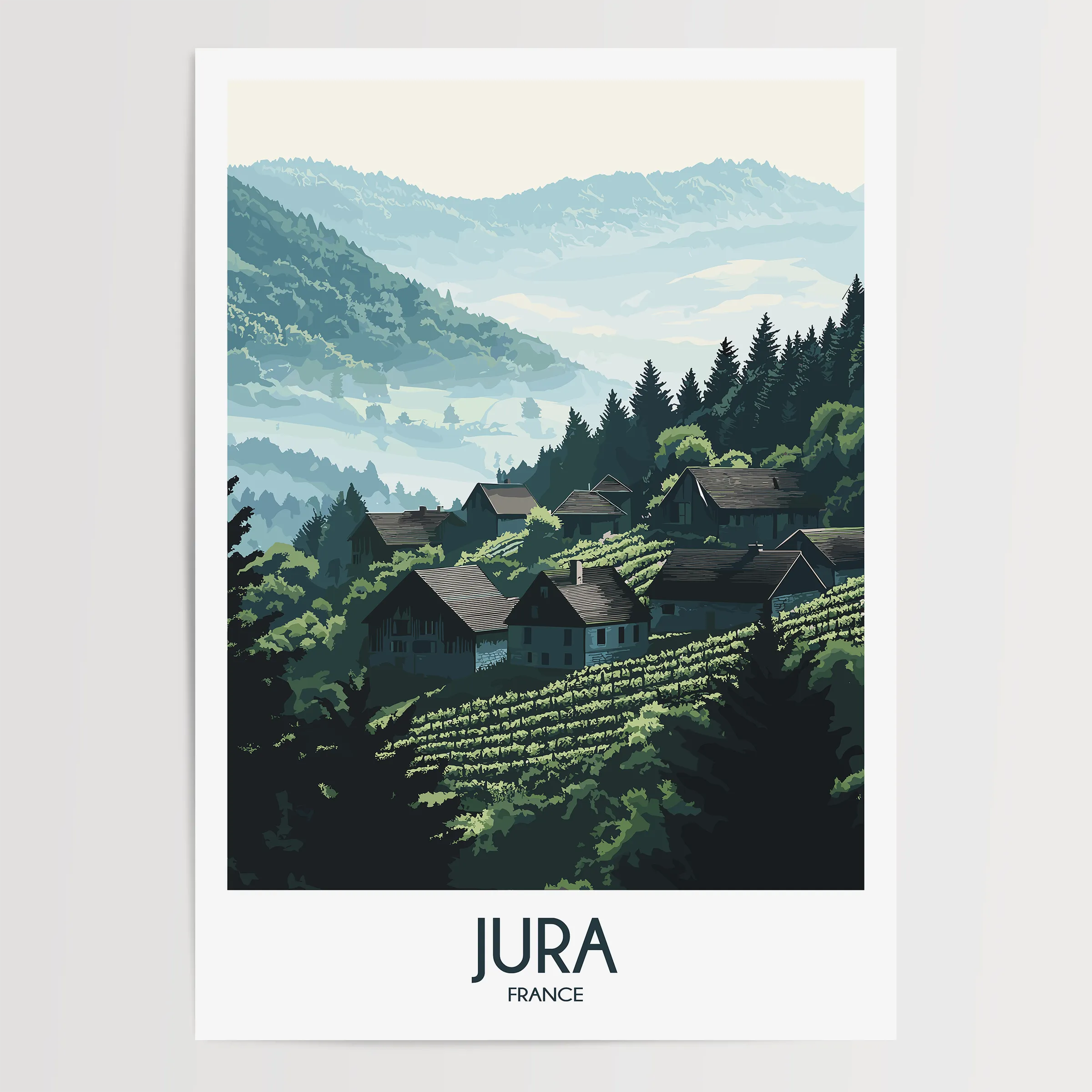 Jura Minimalist Wall Art