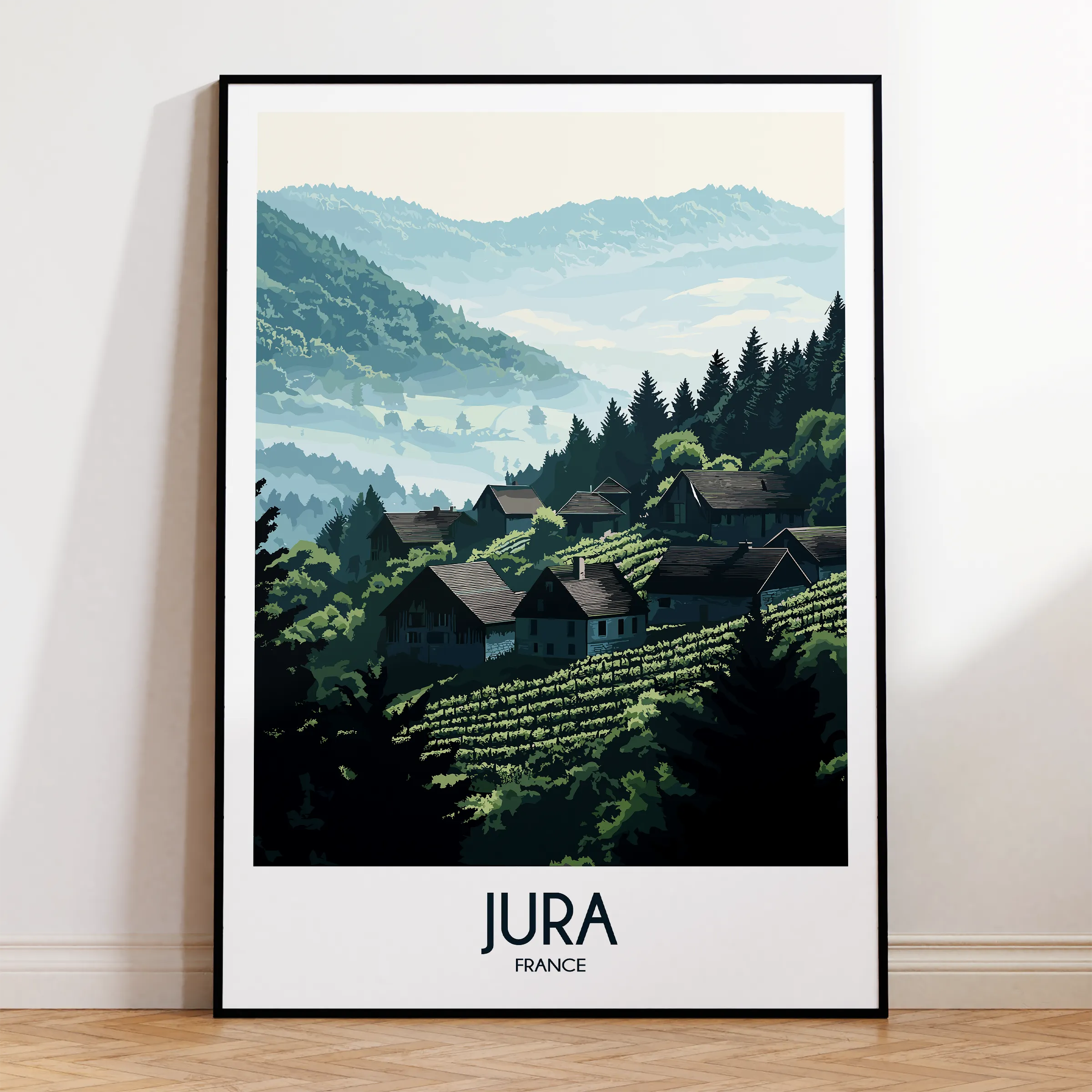 Jura Souvenir Poster Print