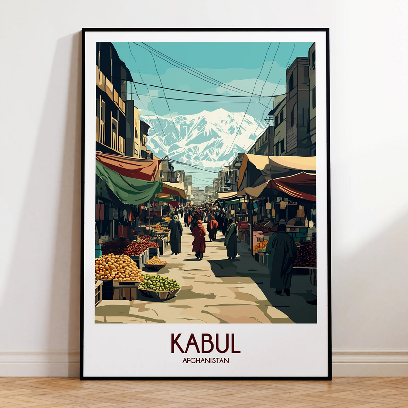 Kabul Destination Art Gift