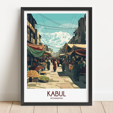 Kabul Minimalist Wall Art